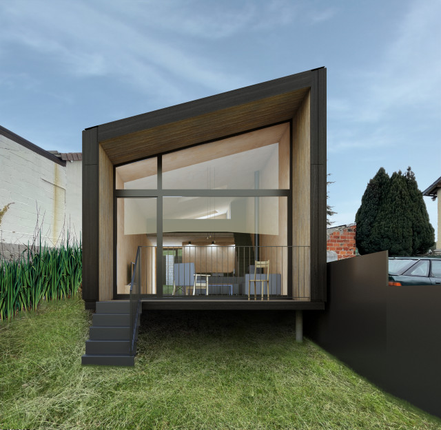 TINY HOUSE trendy-hus-og-facade