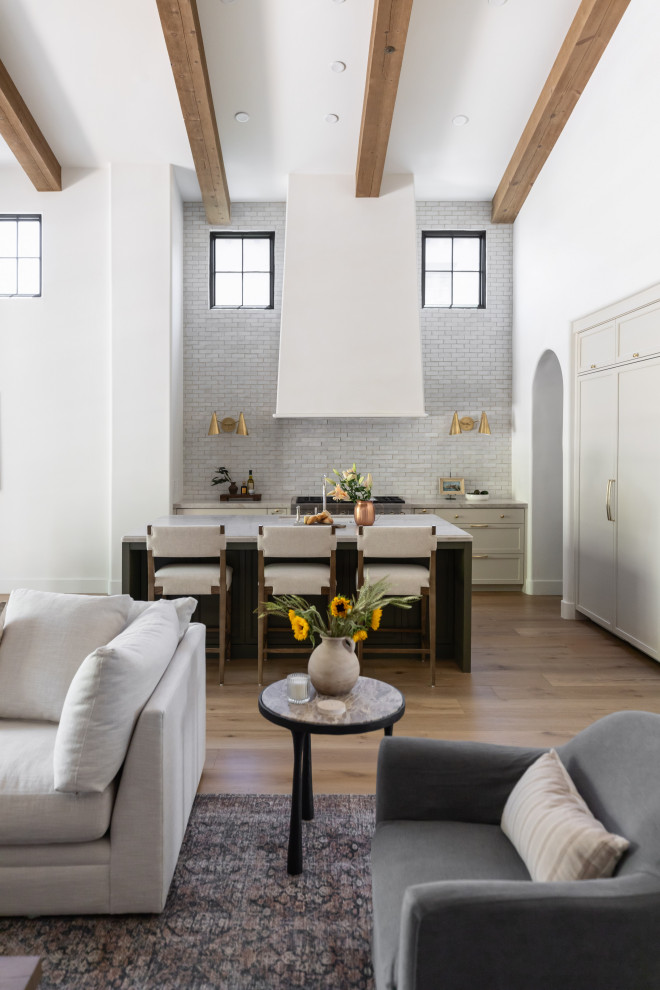 Home design - transitional home design idea in Phoenix