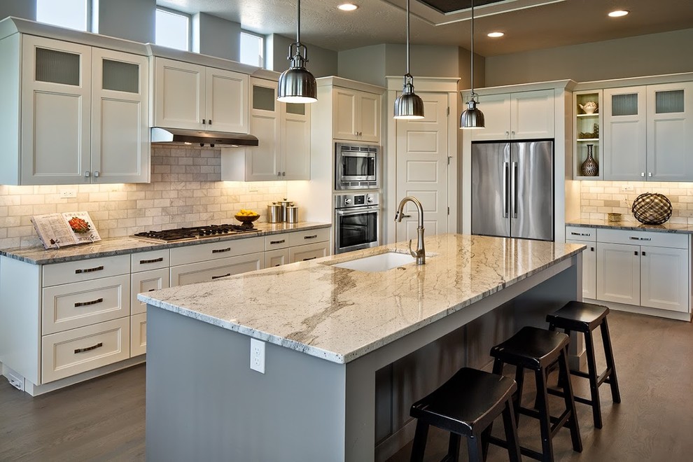 Woodcrest - Craftsman - Kitchen - Boise - by Brighton Homes Idaho Inc.