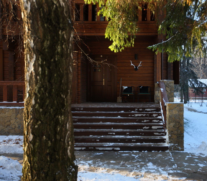 Зимнее шале в Подмосковье