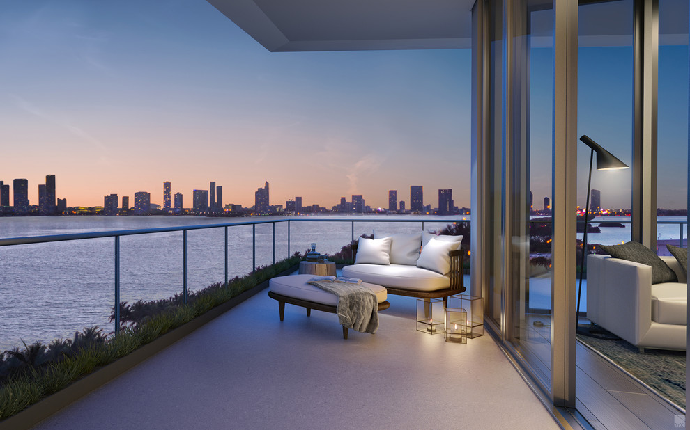 Photo of a balcony in Miami.