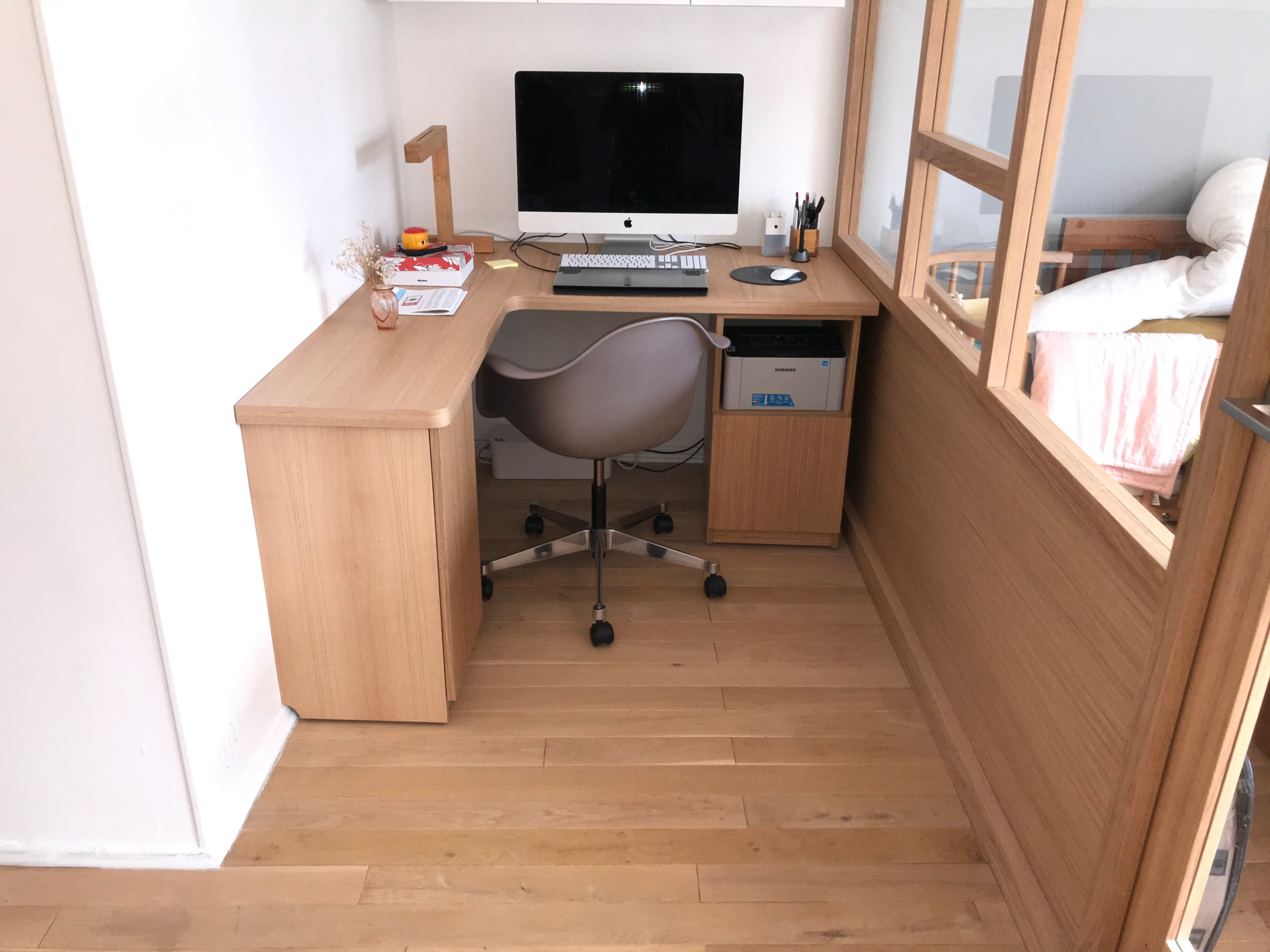 Optimisation d'un appartement pour y inclure un bureau à domicile