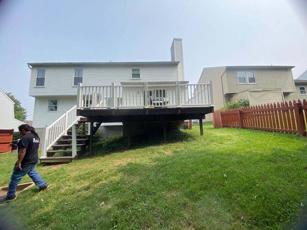 Deck Railing Install
