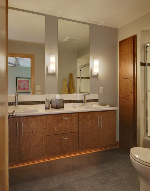 Master Bath retro-badrum