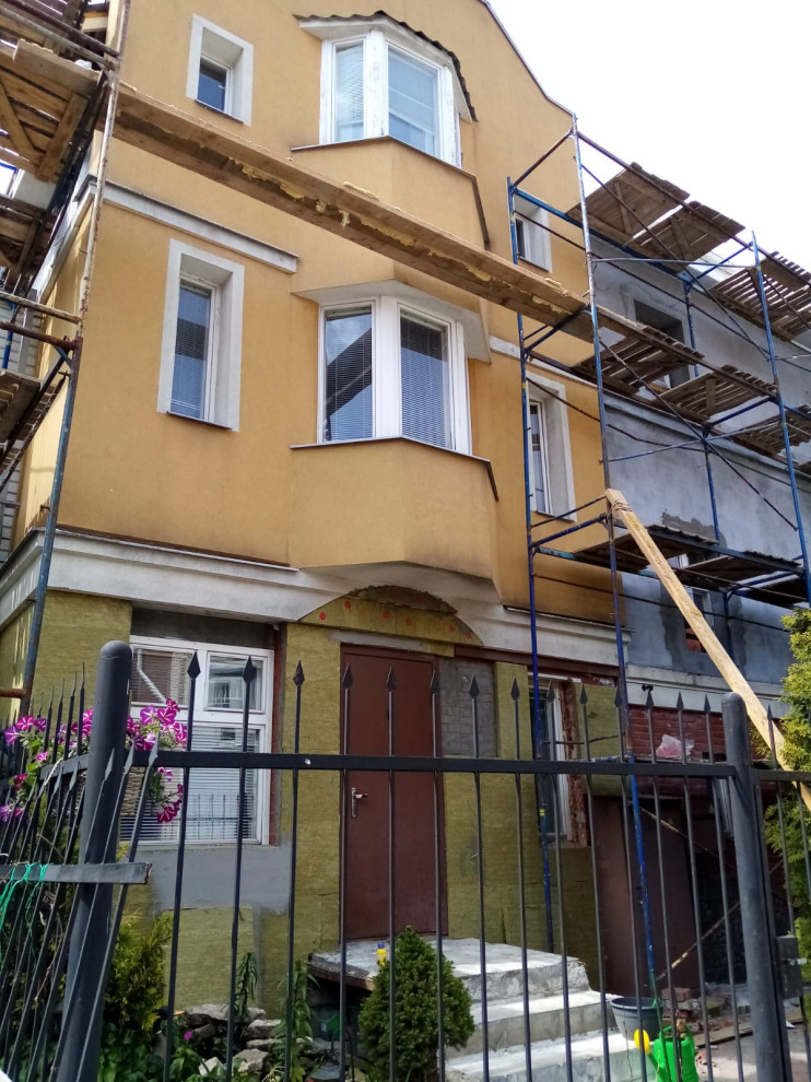 ПРОЦЕСС РЕКОНСТРУКЦИИ ФАСАДА