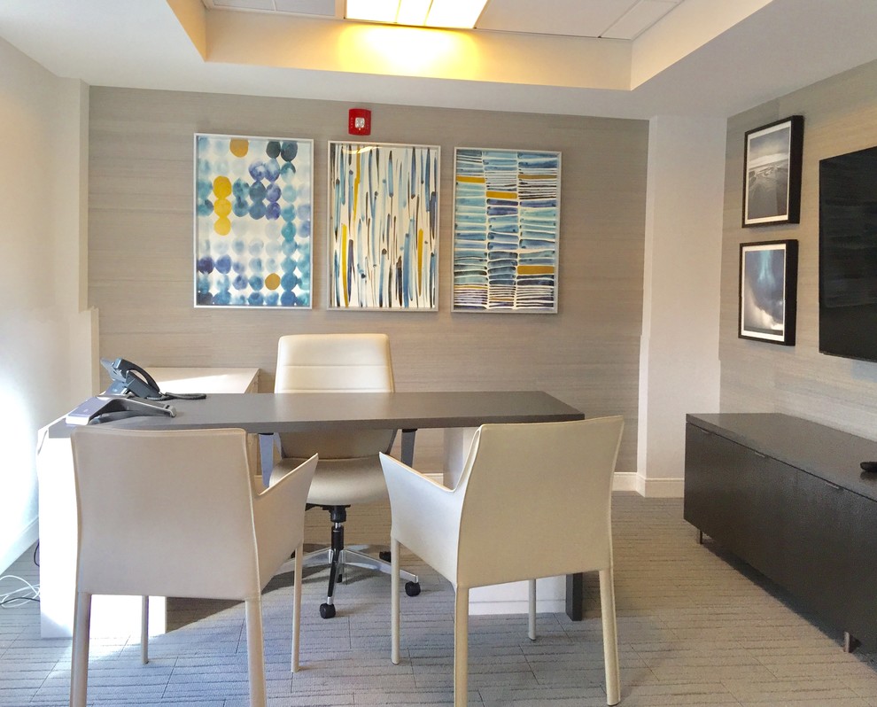 Inspiration for a contemporary home design remodel in Miami