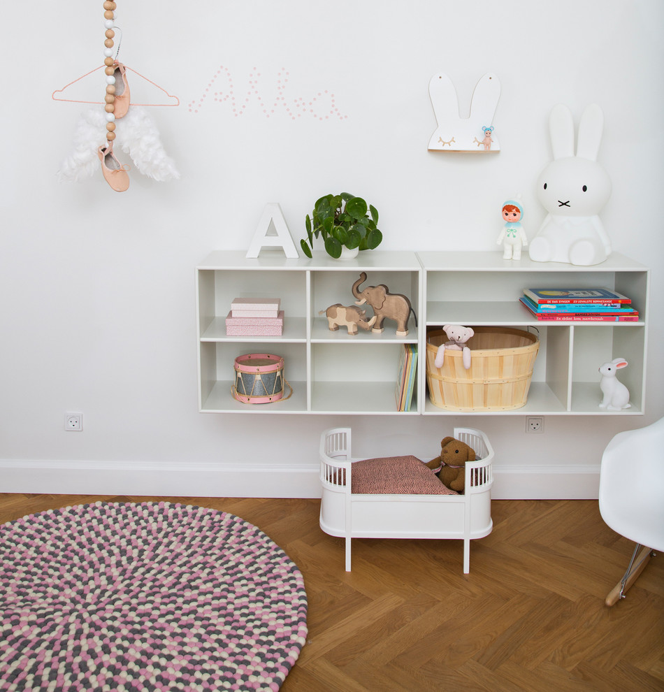 Inspiration for a scandinavian kids' room in Odense.
