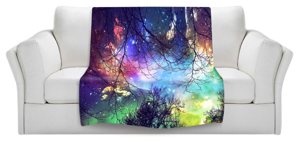 Sylvia Cook Look to the Stars Throw Blanket, 40"x30"