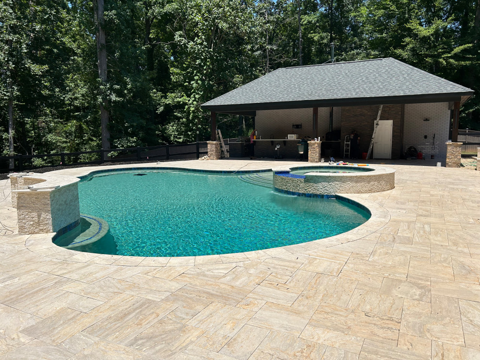 Luxury Pool & Pavilion with Outdoor Kitchen