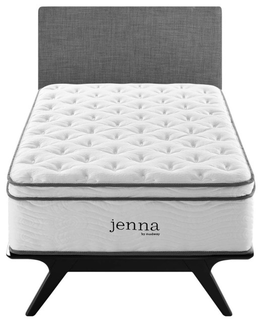 Jenna 14" Twin Innerspring Mattress by Modway Modern Mattresses