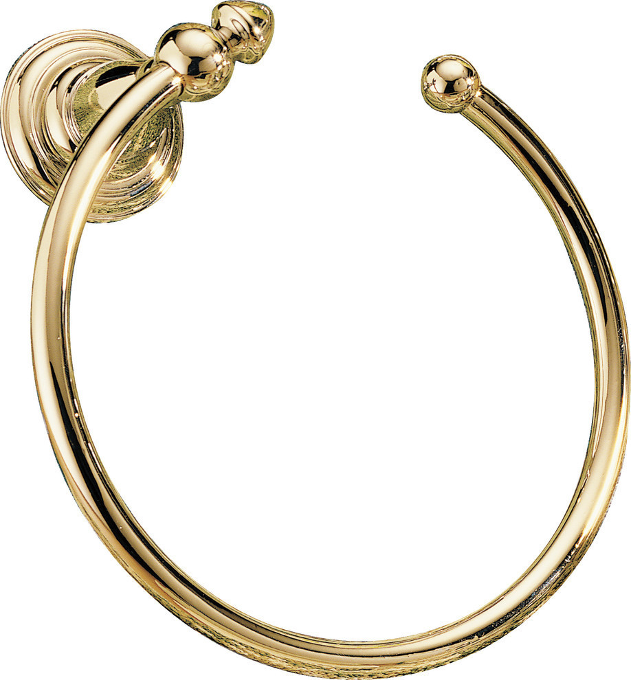 Delta Victorian Towel Ring Traditional Towel Rings by Bath1 Houzz