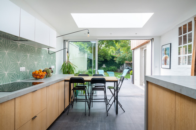 Restructuration d&rsquo;une cuisine - 24 m&sup2; skandinavisk-koek