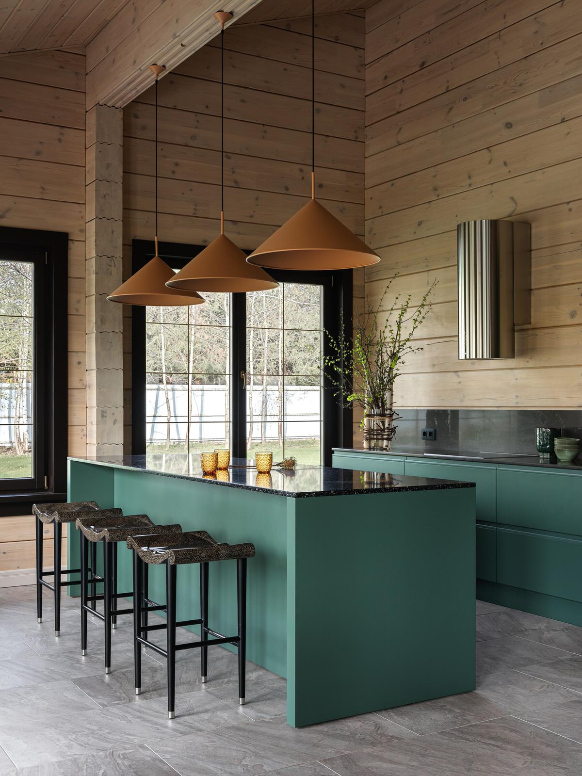 Загородный дом из бруса