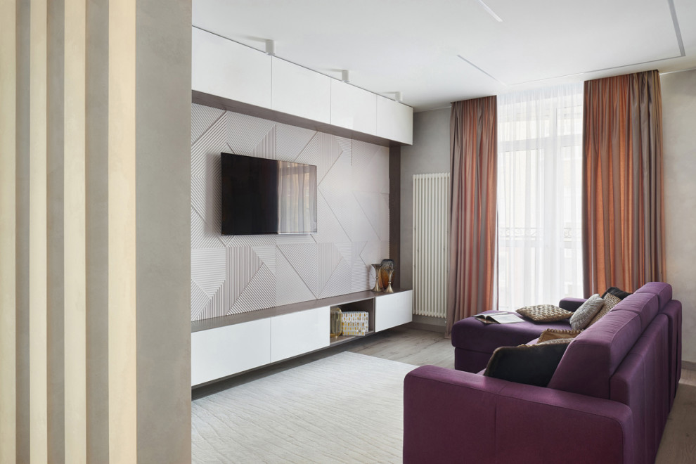 Городская  квартира 180м2 для большой семьи "Классический сюжет"