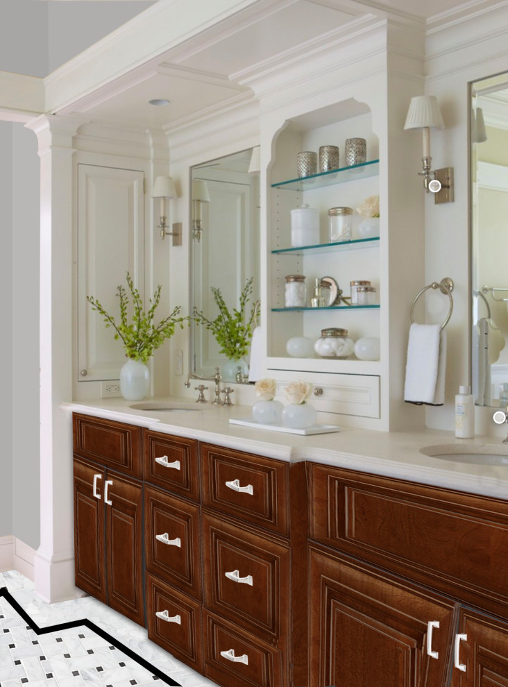 Shade of white for a north facing bathroom