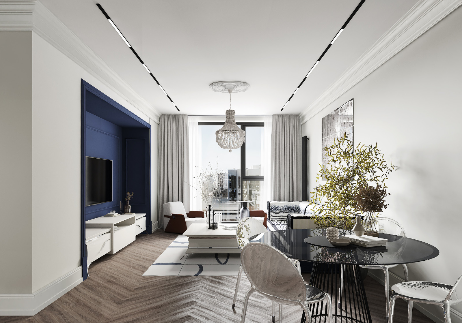 Утро в Париже