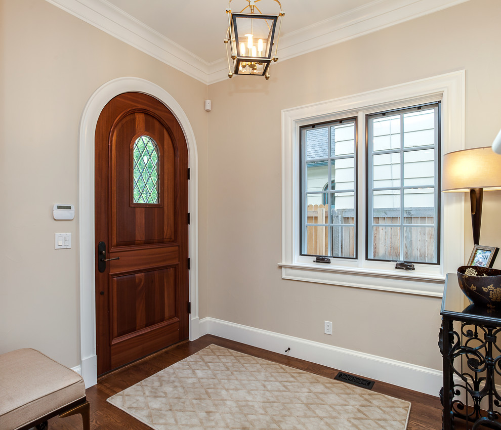 Home design - transitional home design idea in Denver