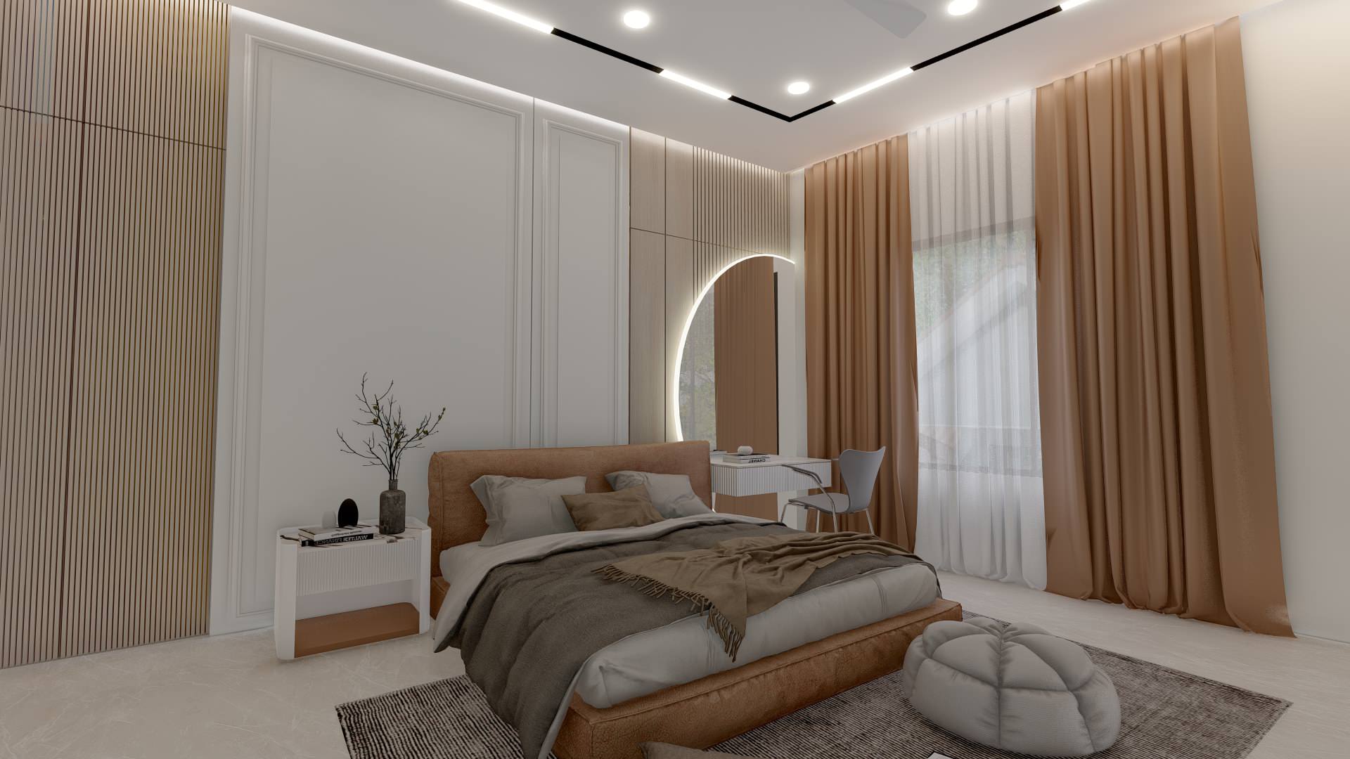 Contemporary Bedroom Upgrade in Enfield