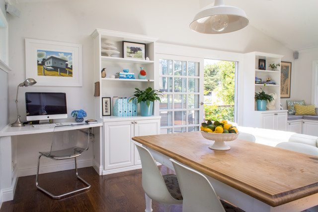 My Houzz: Bright and Airy Updates in a California Fixer-Upper fusion-dining-room