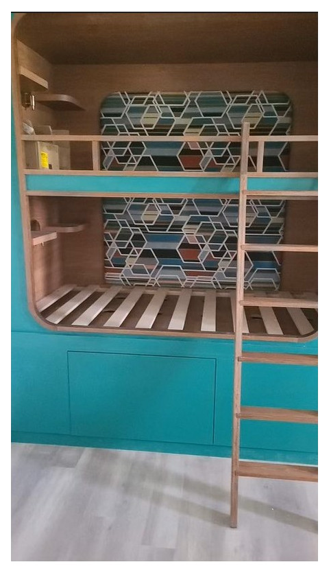 The "Snooze Cruise" - Bespoke Bauhaus Bunk Bed for a Luxury Car Condo