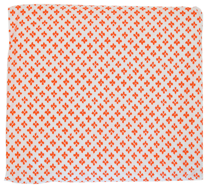 Sofie Fitted Sheet, Orange, King