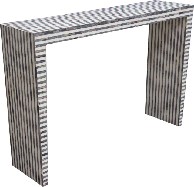 Mosaic Console Table Contemporary Console Tables by HedgeApple Houzz