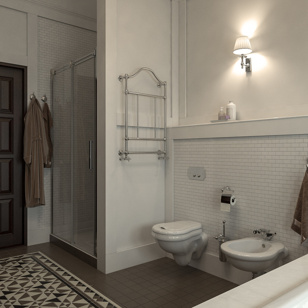 Чистые пруды 2. Дом в классическом стиле. Санузлы.