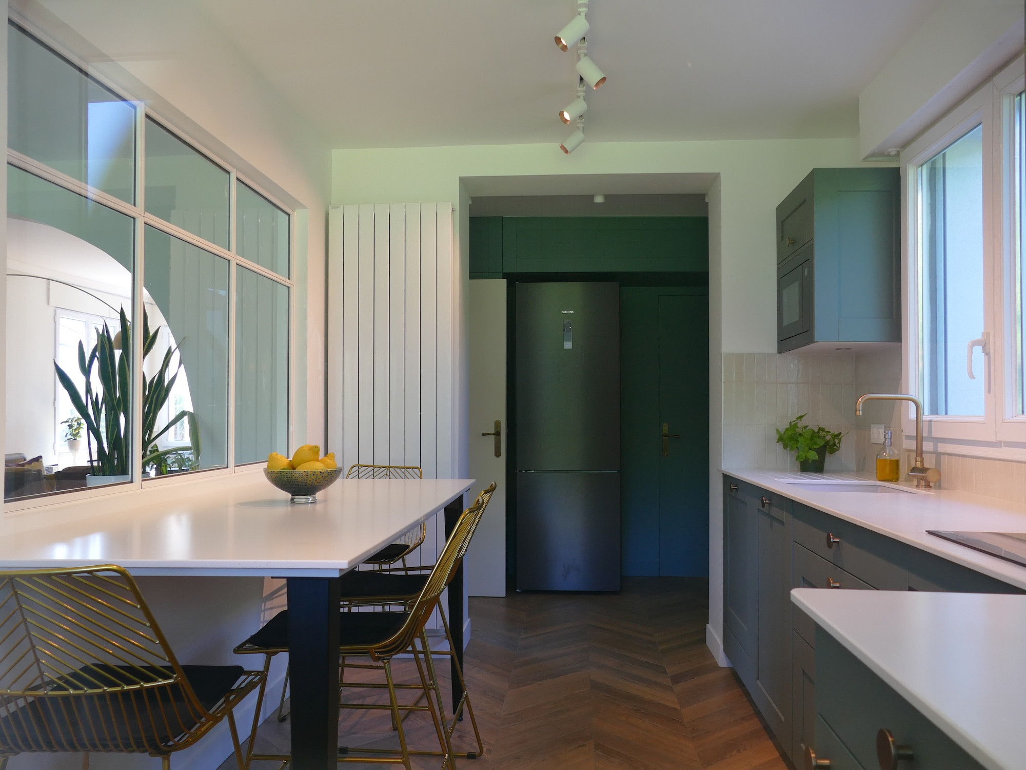Nouvel espace pour une grande cuisine