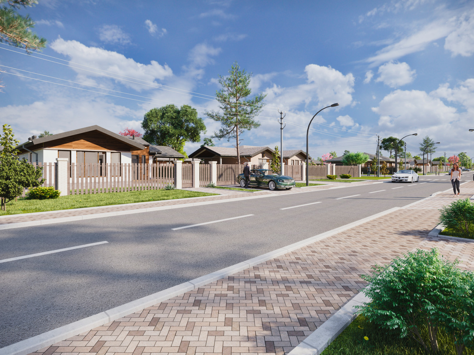 Микрорайон "Солнечный" в с. Красносельское