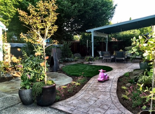 City backyard with swim spa gets new landscape design.http ... City backyard with swim spa gets new landscape design.http ...