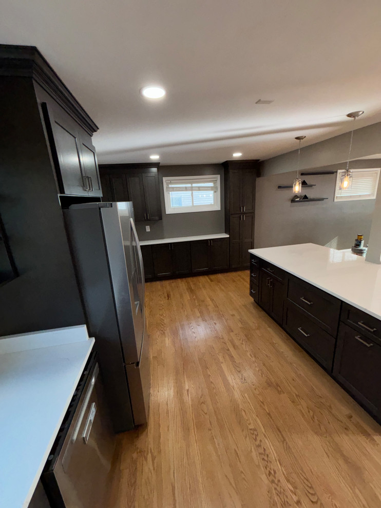 Open concept kitchen