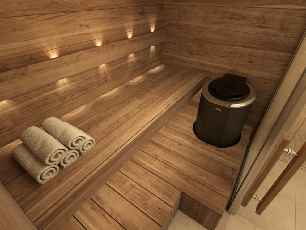 Дизайн-проект сауны в квартире
