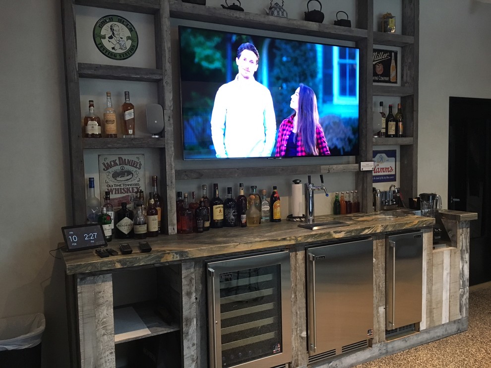 Sports Bar TV Home Bar Orange County by gts (Glabman Technology