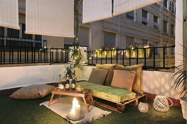 Apartamento en centro de Granada eclectic-deck