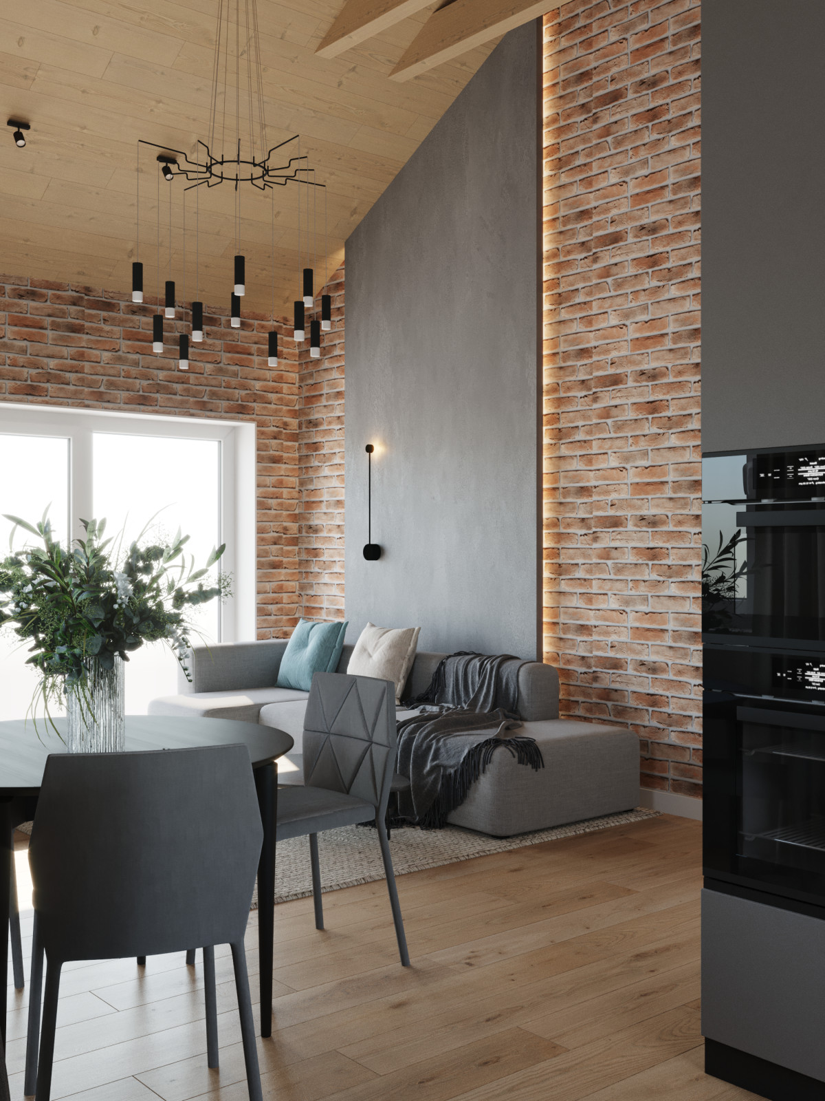 Дизайн дома в "долине рек"