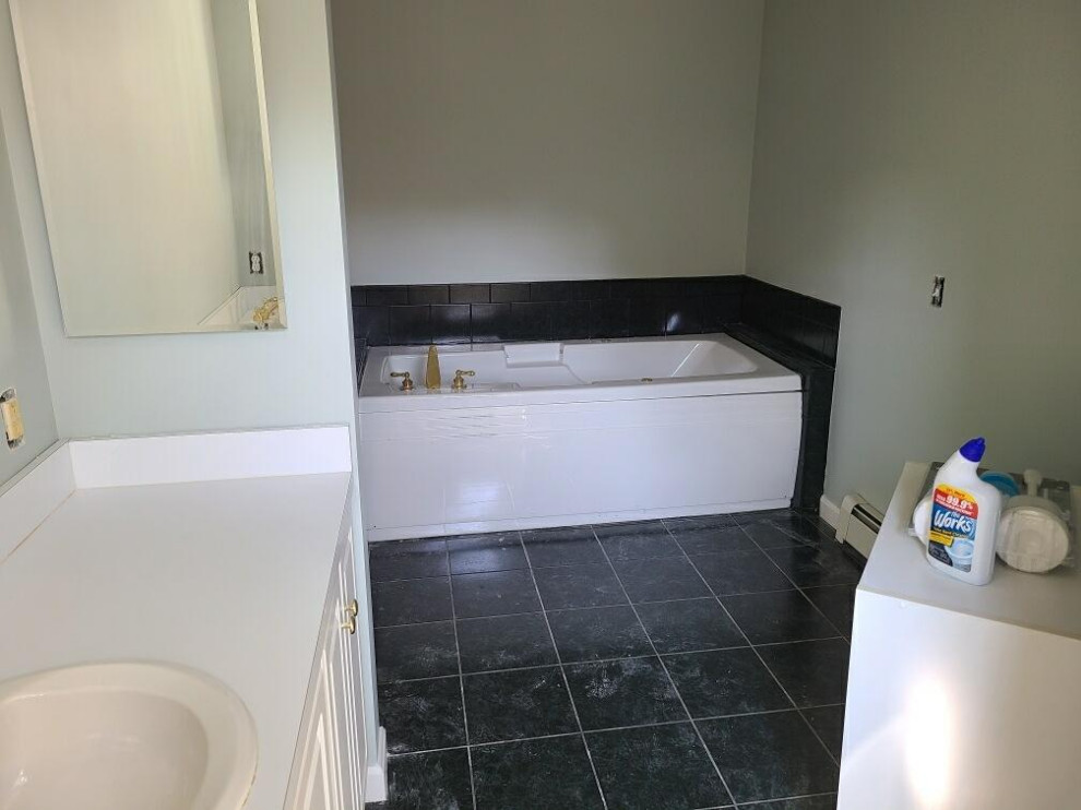 Master bath before