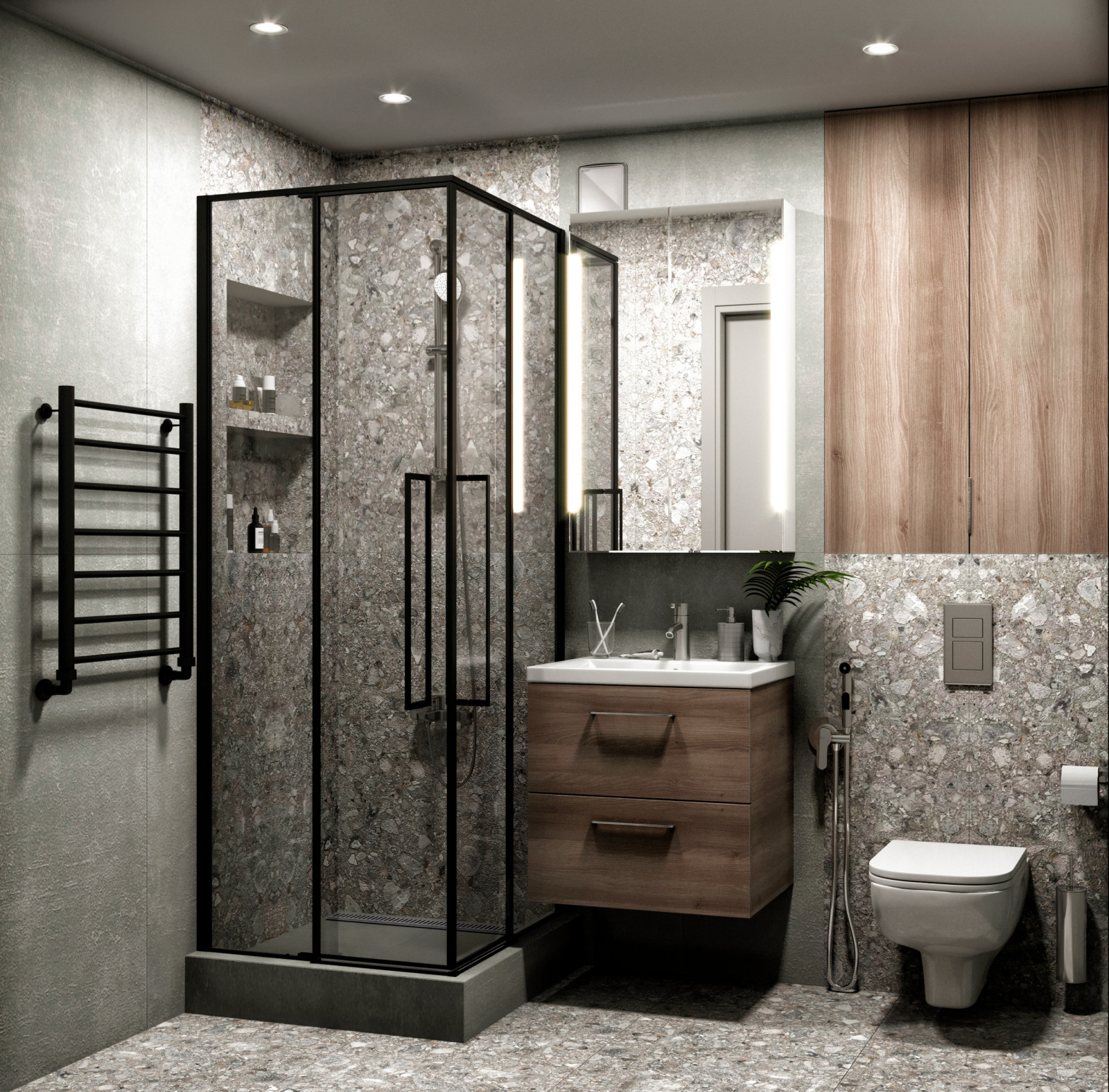 Интерьеры 3х-комнатной квартиры