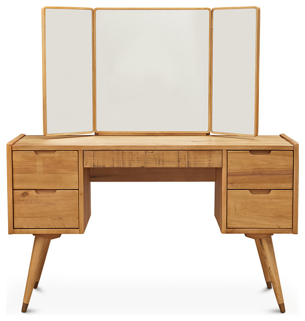 Bolig Folding Vanity Mirror Midcentury Bedroom Makeup Vanities Bolig Folding Vanity Mirror