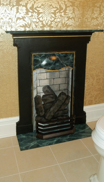 Fantasy Fireplace klassisch-gaestetoilette