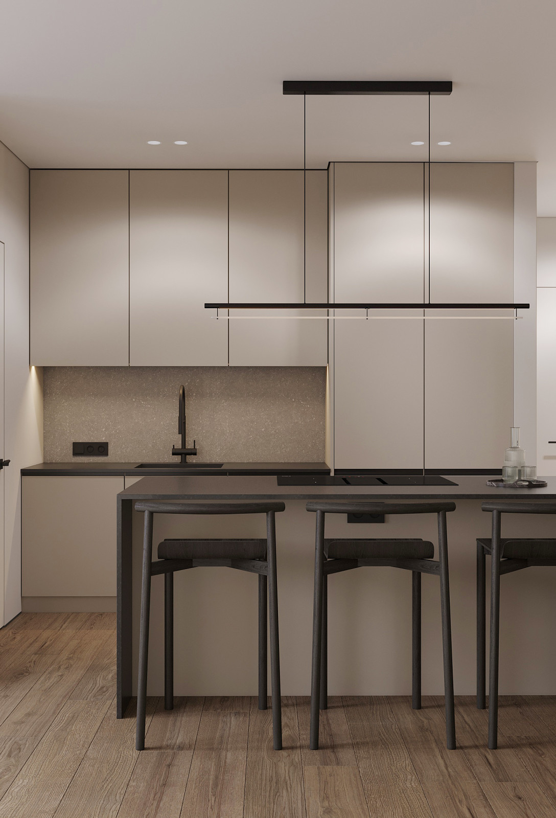 Уютная квартира в стиле минимализм