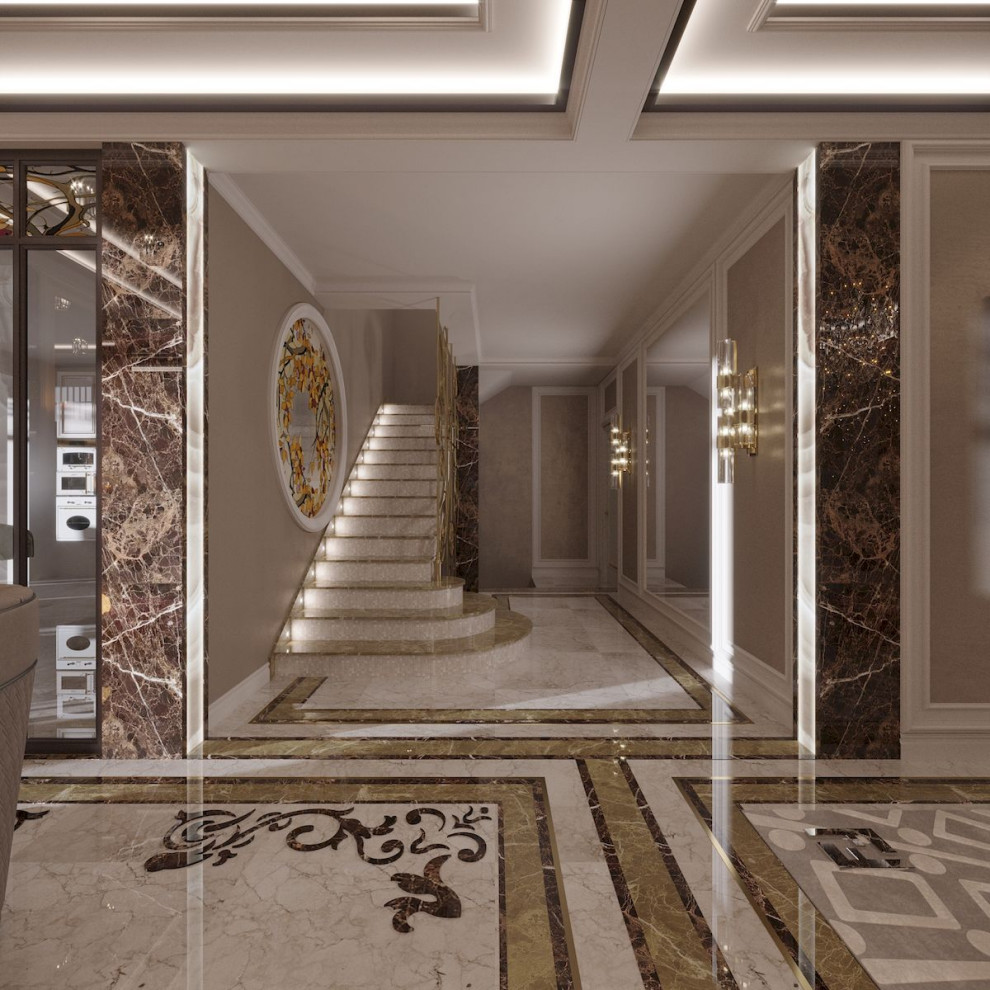 Дизайн таунхауса 100 кв. м в Куркино