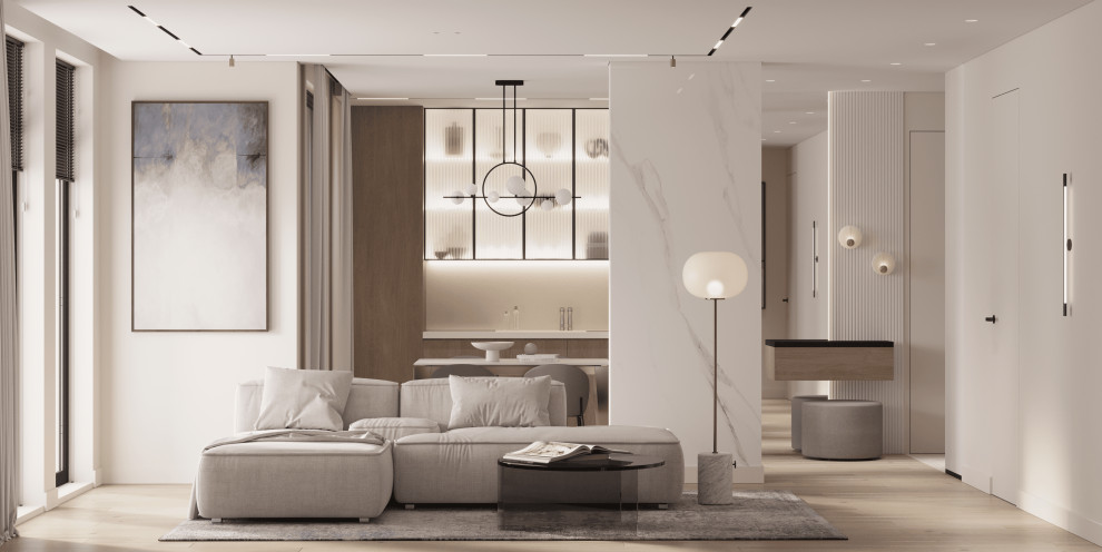 Дизайн квартиры для молодой пары г. Москва