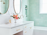 Transitional Bathroom by Fireclay Tile