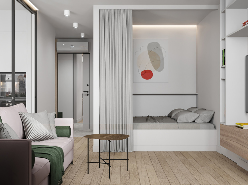 Дизайн интерьера квартиры в современном стиле площадью 47 м2