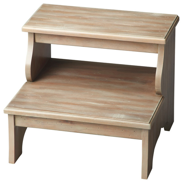 Butler Melrose Praline Step Stool Traditional Ladders And Step Butler Melrose Praline Step Stool Traditional Ladders And Step