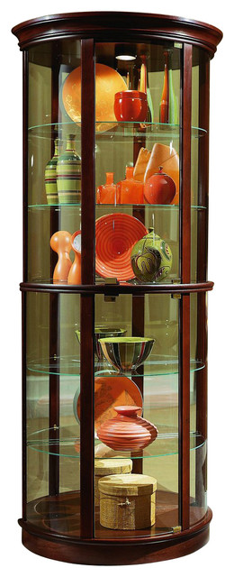 Half Round Curio by Pulaski Furniture