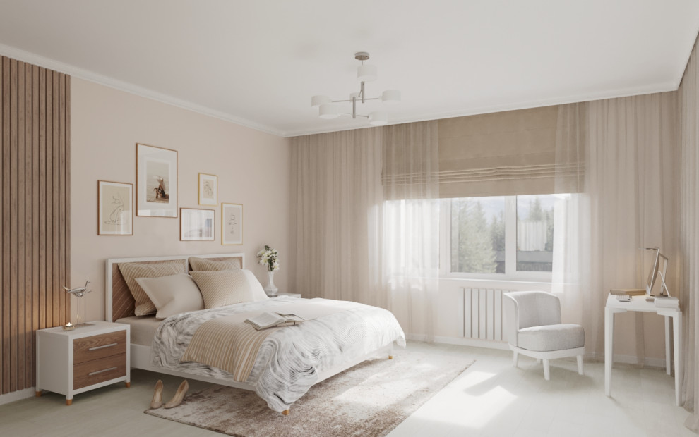 Современный интерьер в коттедже, Нижегородская область