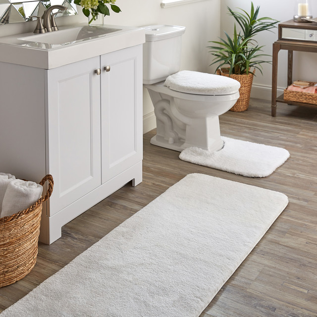 Mohawk Home Basic Bath Rug Collection Contemporary Bathroom
