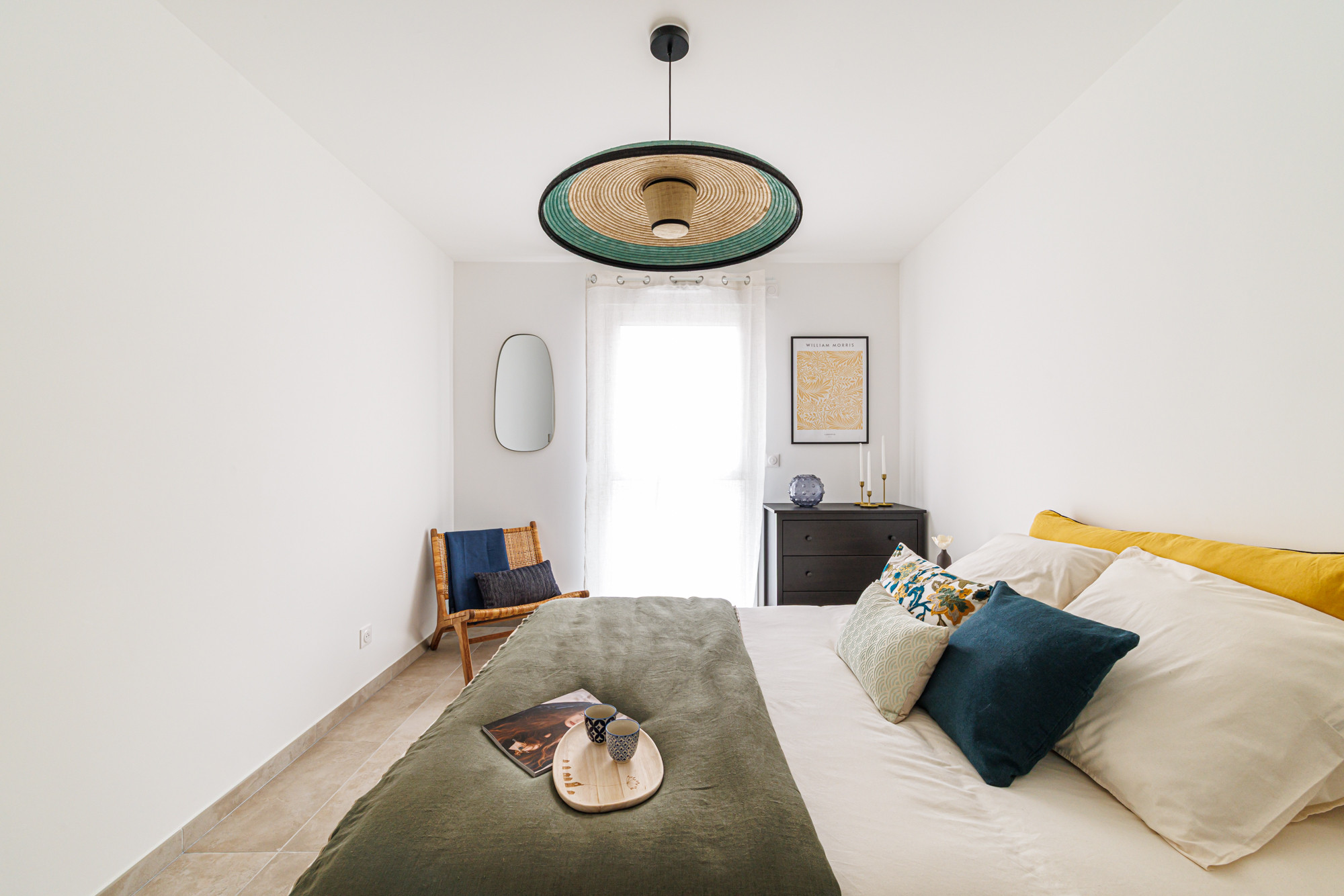 Home staging, L'Echappée mer, Cagnes sur mer