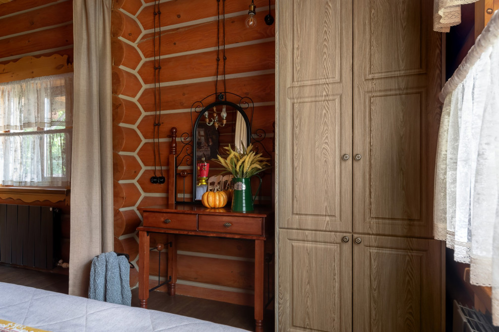 Дом из сруба. Русский исторический дизайн.